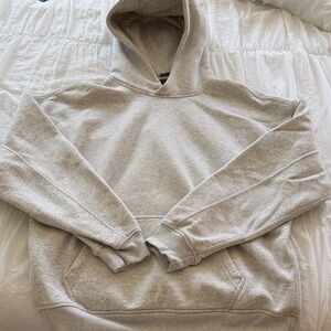 Abercrombie grey hoodie size M